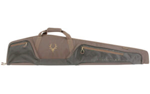 Evolution Outdoor Hill Country II 48-inch rifle case in green with walnut accents