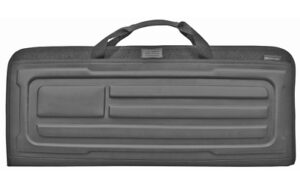 Evolution Outdoor 28-inch EVA tactical rifle case in black, 28 x 12 x 2 inches