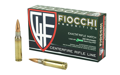 Fiocchi 308MKD Hyperformance Match .308 Win 175 gr Sierra MatchKing BTHP 20rd box