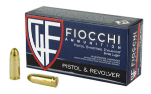 Fiocchi Range Dynamics 9mm Luger 115gr FMJ 50-count box