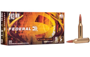 Federal Fusion .243 Win 95 gr Fusion Soft Point 20 rd box