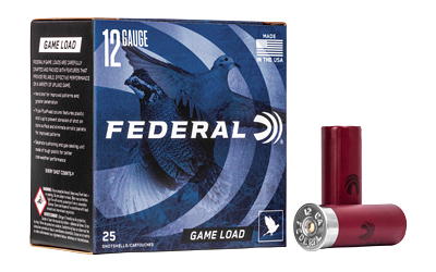 Federal Game-Shok Upland 12GA 2.75in 1oz #7.5 Shot 25rd box