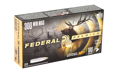 Federal Premium .300 Win Mag 180gr Trophy Bonded Tip 20-round box