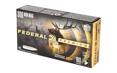Federal Premium .300 Win Mag 180gr Trophy Bonded Tip 20-round box