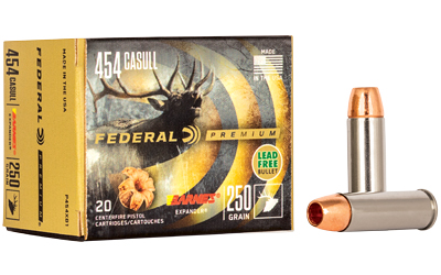 Federal Premium Vital-Shok .454 Casull 250 gr Barnes Expander 20-round box