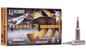 Federal Premium Terminal Ascent 6.5 Creedmoor 20-round box