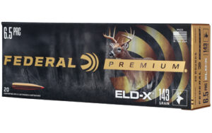 Federal Premium ELD-X 6.5 PRC 143 gr 20rd box product image