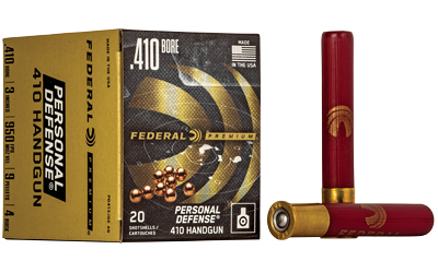 Federal Premium Personal Defense .410 3-inch 9-pellet #4 buckshot 20rd box