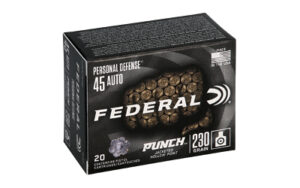 Federal Premium Punch .45 ACP 230 gr JHP 20-round box