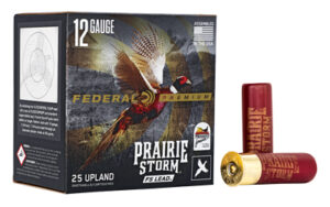 Federal Prairie Storm FS 12ga 3in 1-5/8oz #6 lead shotshells 25 per box