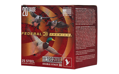 Federal Ammunition 20 Gauge Steel – 25rd