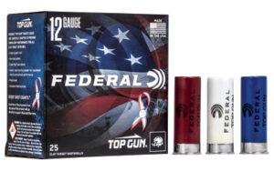 Federal Top Gun Red White & Blue 12ga 2-3/4in 1-1/8oz #8 shot 25ct box