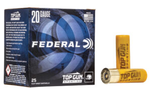Federal Top Gun Sporting 20 Gauge 2.75 in 7/8 oz #7.5 shot box