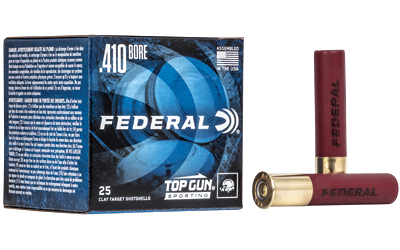Federal Top Gun Sporting .410 bore 1/2 oz #8 shot 25-count box