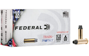 Federal Train + Protect .38 Special 158gr VHP 50rd box
