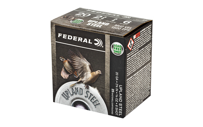 Federal Upland Steel Field & Range 20GA 2.75in 25rd - Alexander's