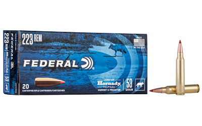 Federal Varmint & Predator .223 Rem 53 gr Hornady V-MAX 20 round box