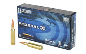 Federal 6.5 Creedmoor 95gr Hornady V-Max box, 20 rounds