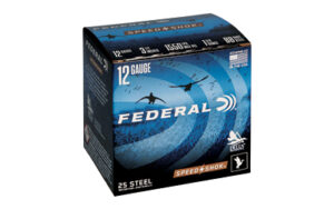 Federal Speed-Shok 12ga 3.5in 1-3/8 oz BB steel shotshell box