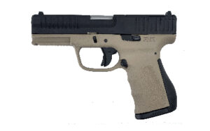 FMK Firearms 9mm compact polymer-frame semi-automatic pistol in matte finish