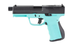 FMK MK G3 9mm Blue Jay pistol with 4.5-inch threaded stainless barrel