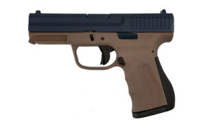 FMK Firearms 9C1G2 (G2) 9mm compact pistol in black and bronze with 3.87-inch barrel