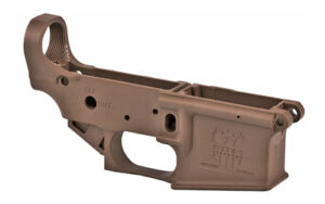 FMK AR-1 polymer AR15 stripped lower receiver in burnt bronze with matte finish
