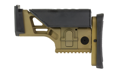 FN SCAR SSR Rear Stock Assembly FDE adjustable length of pull cheek riser MIL-STD M1913 rail