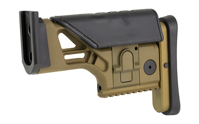 FN SCAR SSR Rear Stock Assembly FDE adjustable length of pull cheek riser MIL-STD M1913 rail