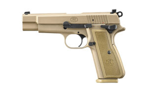 FN High Power 9mm pistol 4.7 inch barrel Flat Dark Earth finish with two magazines