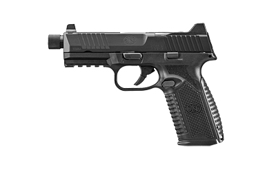 FN 510 Tactical 10mm pistol with 4.71in threaded barrel and MRD-ready slide in black