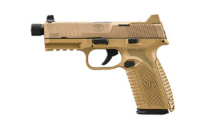 FN 510 Tactical 10mm pistol Flat Dark Earth 4.71in threaded barrel
