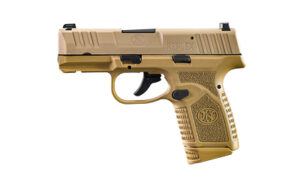 FN Reflex micro-compact pistol 9mm 3.3in Flat Dark Earth two magazines