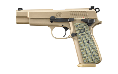 FN High Power 9mm 4.7-inch Flat Dark Earth pistol with G10 grips