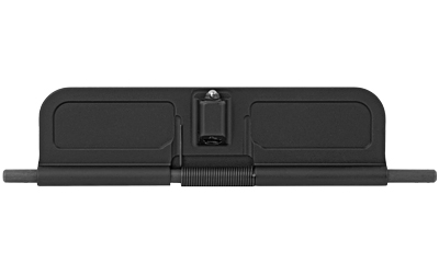 Fortis Billet Dust Cover STD Black aircraft-grade aluminum ejection-port cover for AR15 uppers