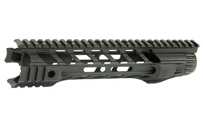 Fortis Night Rail 10-inch M-LOK free-float handguard in black