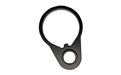 Fortis QD End Plate in black with quick detach swivel socket for AR15 and .308 carbine buffer tubes