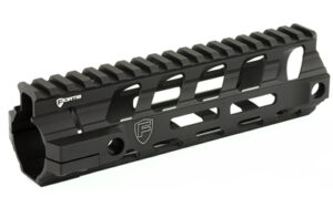 Fortis REV II 6.7-inch M-LOK free-floating handguard in black with Picatinny top rail