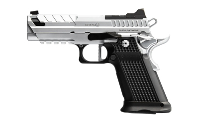 Fusion XP Pro 9mm 4-inch chrome 1911-style pistol with two magazines and RMR plate
