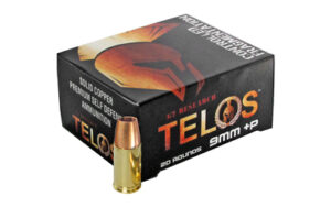 G2 Research Telos 9mm +P 92 gr fracturing copper hollow point 20-round box