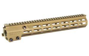 Geissele MK16 Super Modular Rail 13.5 inch M-LOK handguard in Desert Dirt finish