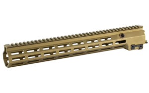 Geissele SMR MK16 15-inch M-LOK Super Modular Rail in Desert Dirt Color for AR-15