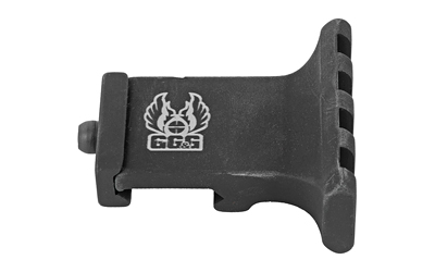 GG&G offset tactical flashlight mount for AR-15 in black