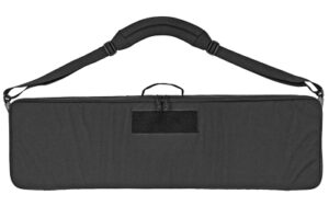 Grey Ghost Precision black rifle case, 38 inch, adjustable strap and interior mesh pockets