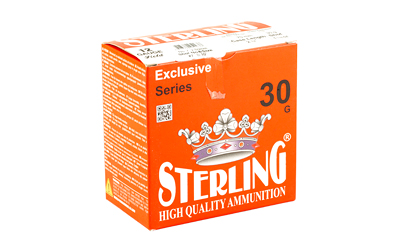 Sterling Exclusive Series 12 Gauge 2.75in #7 shot shells box image