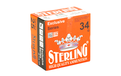 Sterling Exclusive Series 12ga 2.75-inch #6 shot shells box
