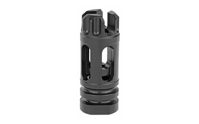 Griffin Armament M4SD Gate-LOK Flash Compensator in black nitride with 1/2-28 thread