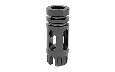 Griffin Armament M4SD Gate-LOK Flash Compensator in black nitride with 1/2-28 thread