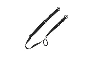 GrovTec QS 2-Point Sabre Sling in black with push-button swivels