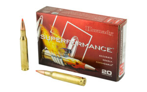 Box of Hornady Superformance .270 Win 140 gr SST rifle ammunition — 20 rounds
